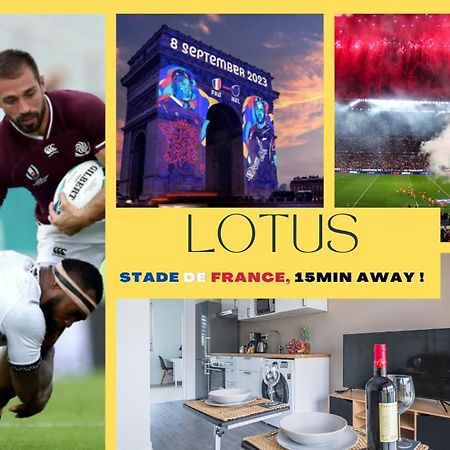 Le Lotus - Self Checkin - 20Min From Paris - Free Parking Around Appartement Drancy Buitenkant foto